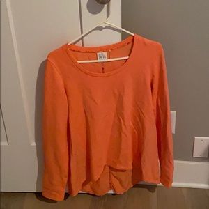 Soft orange shirt